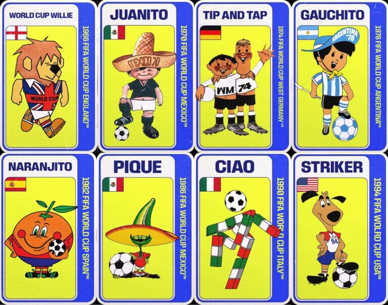 LAS MASCOTAS OFICIALES DE LA COPA MUNDIAL CUMPLEN 60 AÑOS DE HISTORIA
